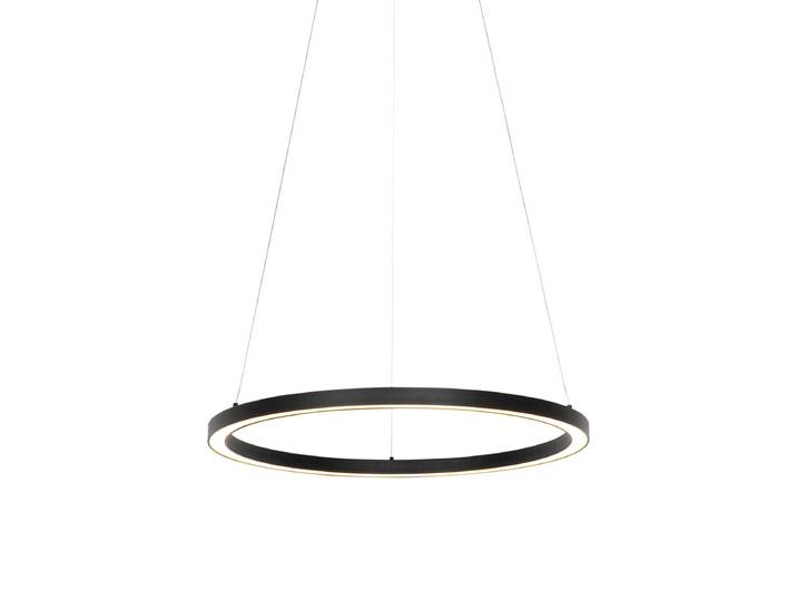 Suspension intelligente noire 60 cm avec LED et RGBW - Girello