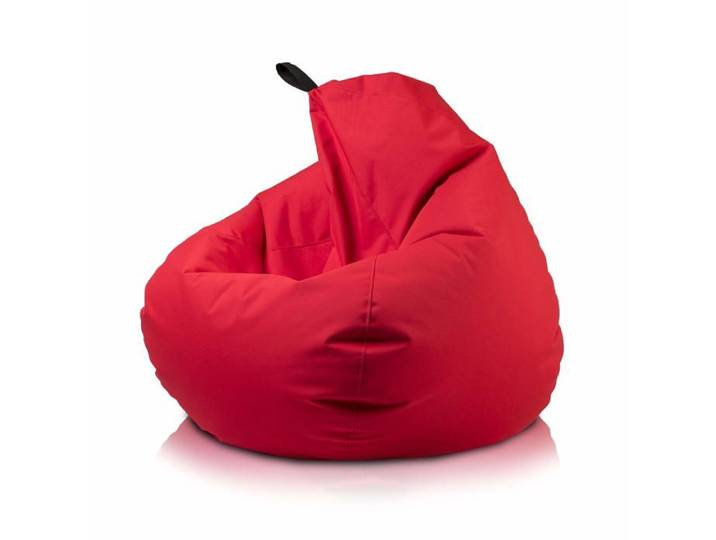 Oscar Outdoor pouf poire fauteuil moelleux pour enfants et adultes polyester durable avec poignée 90x110cm M5 Ecopuf