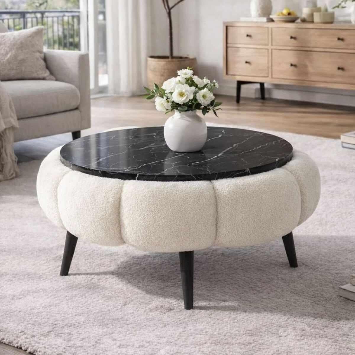 Hanah Home Nesting Tafelset 3-delig, Saffier Eikenhout