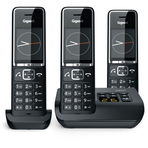Gigaset COMFORT 550A trio schwarz/chrom