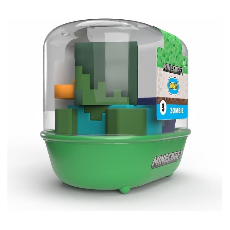 Numskull - TUBBZ Canard de bain - Minecraft - Zombie (Première Édition) - 9cm (156037)
