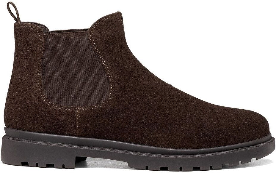 GEOX Bottines chelsea en cuir suède, ANDALO