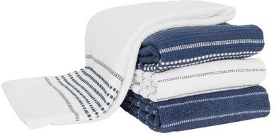 All-Clad Skipping Stripe & Wave Kitchen Towels, 4-Pack