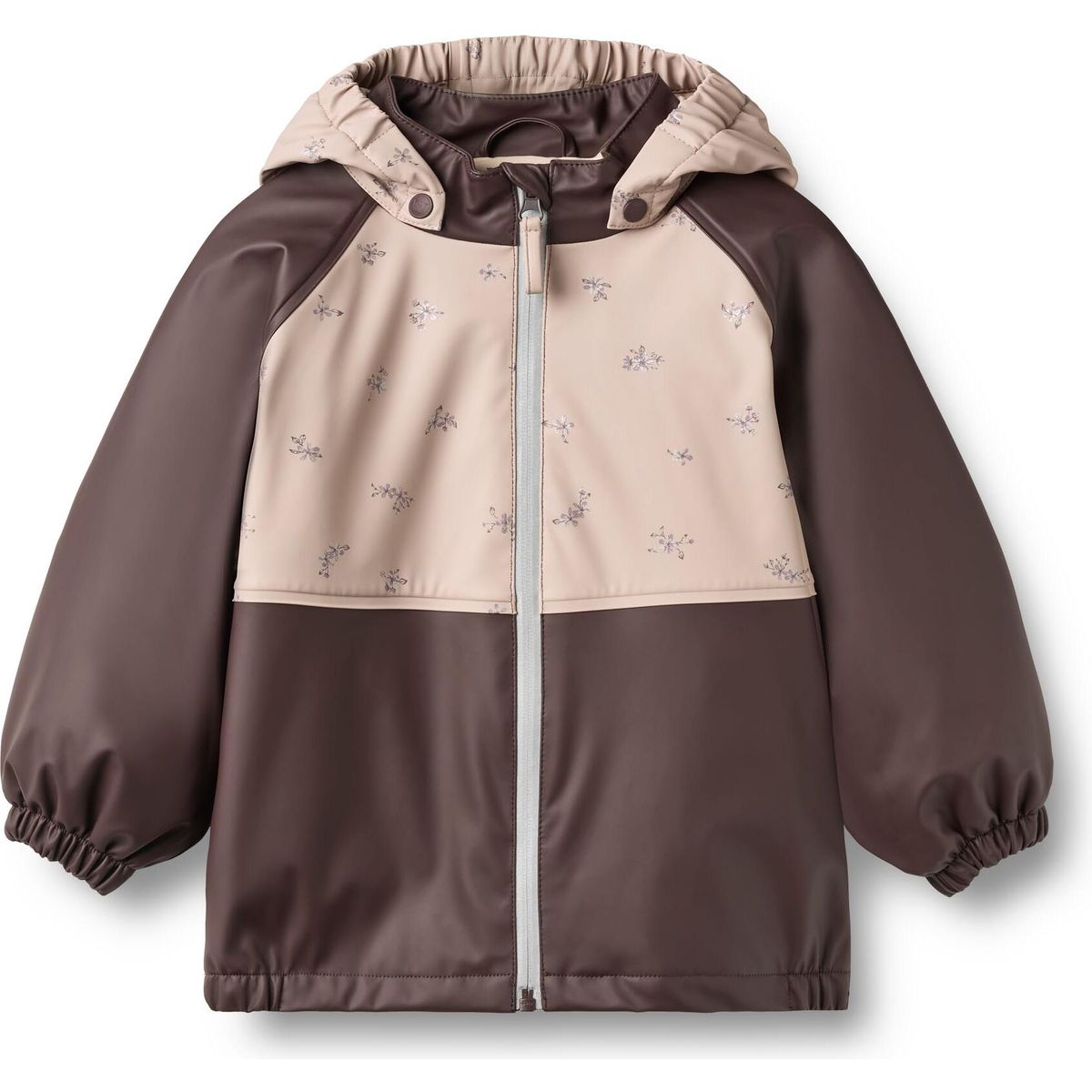Wheat Thermo Rain Jacket Ajojo chocolate plum (9620) 92 7374-975RE GRS-9620-92/2y