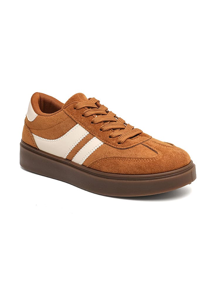 Sixth Sens Sneakers in Camel - 41