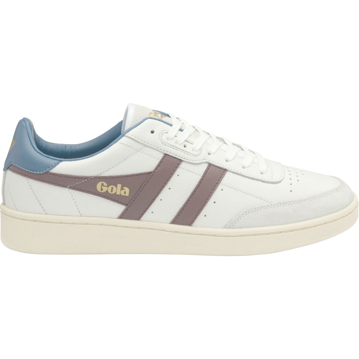Gola Contact Leather Sneaker Men white/burgundy/marine blue (XR) 9 CMB261-XR-9-whiteburgundymarineblue