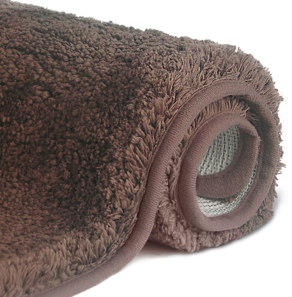 SnelShoppen Antislip Hoogpolige Badmat van Zachte Microvezel, 70 x 40 cm