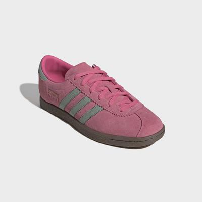 Sneaker ADIDAS ORIGINALS "STADT", Herren, Gr. 36, pink (pink fusion, silber grün, gum5), Leder, Synthetik, Schuhe Sneaker