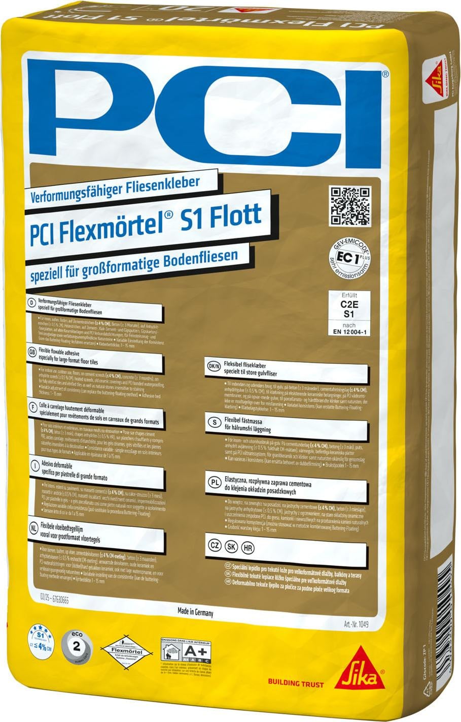 PCI Flexmortel S1 Vloeibaar 20 kg