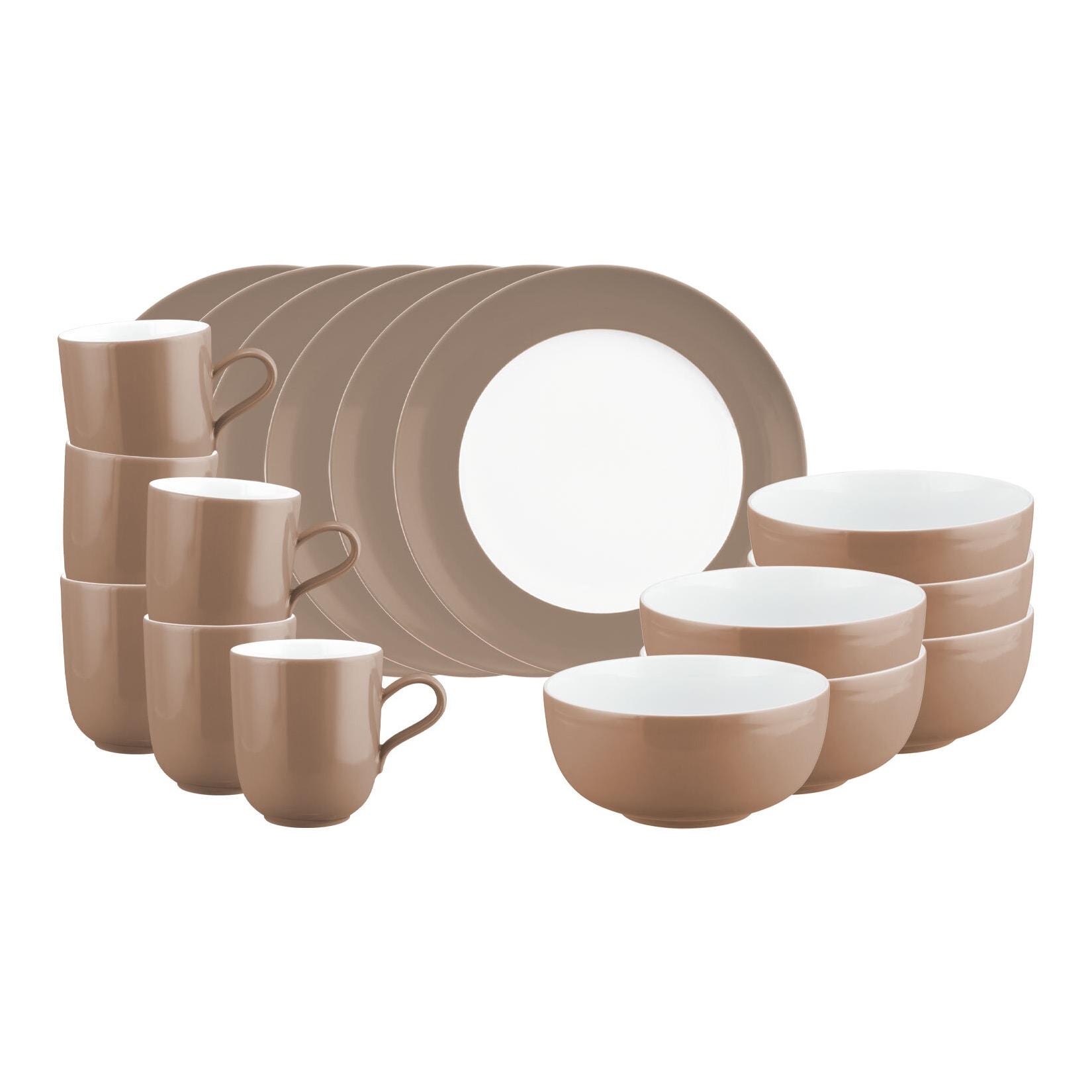 Seltmann Weiden Frühstücks-Set Liberty Pure Colors 18-tlg.