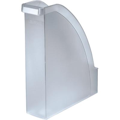 LEITZ Stehsammler Plus A4 Polystyrol frost Packung mit 6 Stück