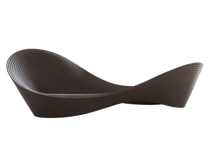 MAGIS banc FOLLY (Marron - Polyéthylène)