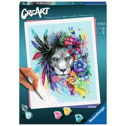 Ravensburger Beschäftigung - CreArt - Malen nach Zahlen 20130 – Boho Lion