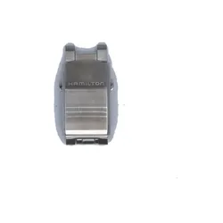 Hamilton Faltschliesse Edelstahlschließe Khaki X-Wind 22mm H640.000.436