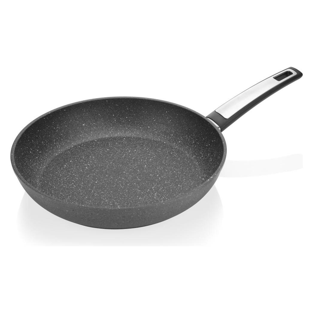 Tescoma Tiefe Bratpfanne i-PREMIUM Stone ø 28 cm (Bratpfanne, Aluminiumguss) (602438)