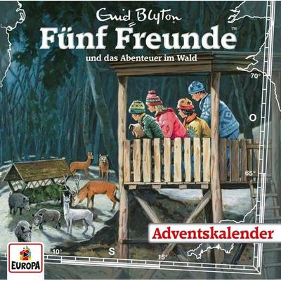 Fünf Freunde Adventskalender - Fünf Freunde und das Abenteuer im Wald - Enid Blyton, CD, 0196587105020