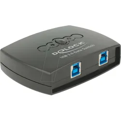 DELOCK 87723 - Delock Switch USB 3.0 2 PC > 1 USB-Device