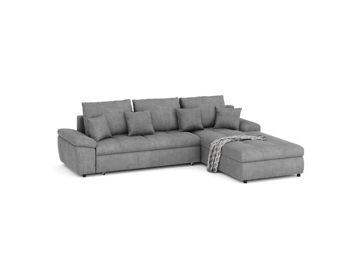 Ecksofa mit Schlaffunktion BRYNN rechts grau