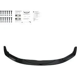 Frontsplitter schwarz glänzend passend für BMW 5er F10/F11 M-Paket 2011-2016 Version 3