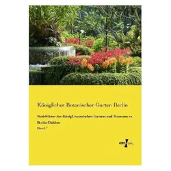 Notizblätter des Königl. botanischen Gartens und Museums zu Berlin-Dahlem, Fachbücher