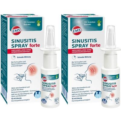 Emser Sinusitis Spray forte 2x 2x15 ml
