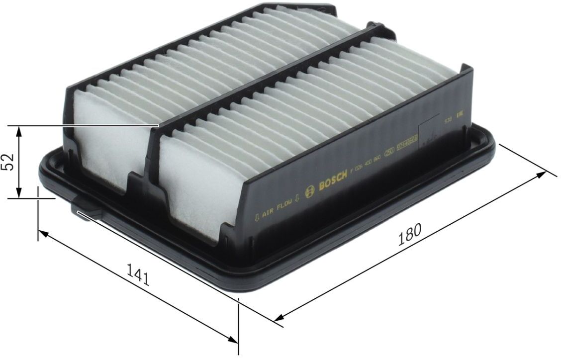 luftfilter BOSCH F 026 400 860