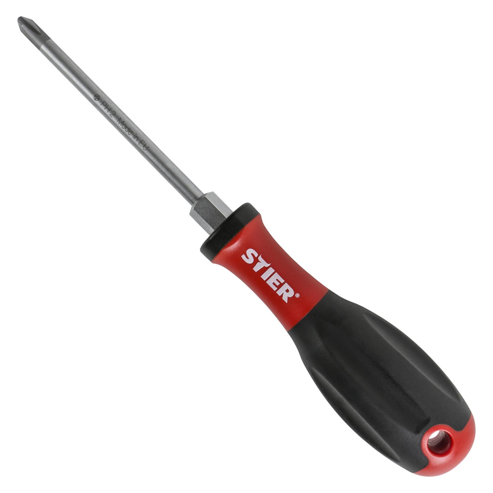 Stier Phillips-Schraubendreher, mit 3K-Kraft-Griff, PH 2 (74625270)