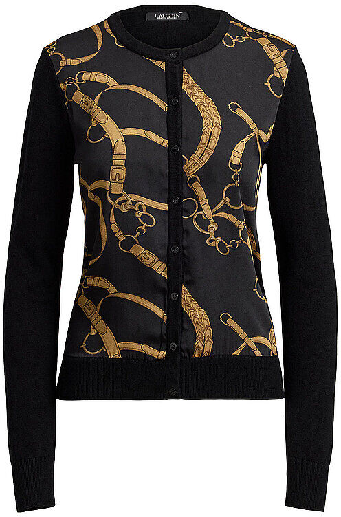 LAUREN RALPH LAUREN Strickjacke schwarz   XS XS
