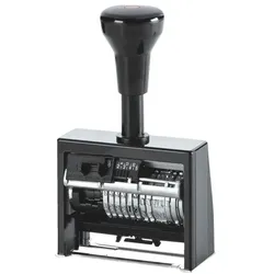 Reiner Paginierstempel »Modell ND6K« schwarz