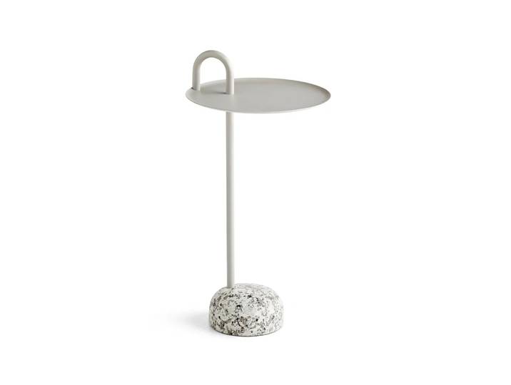 HAY Table d appoint Bowler Beige-granite'