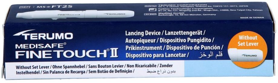 Terumo Medisafe Finetouch 2 Lanzettengerät ohne Hebel