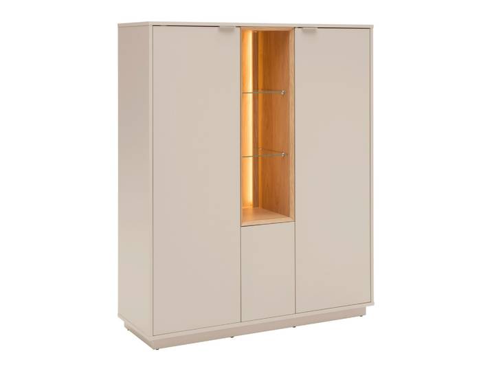 Highboard Velasca Eichefarben/Kaschmir
