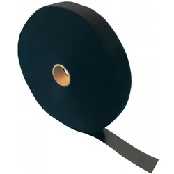 Fastech, Klettband, ETN Fast Strap 25 Meter, schwarz (30 mm)