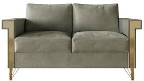 CraftPorch Luxurious Velvet Upholstered Loveseat