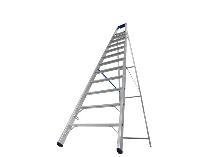 KRAUSE Stabilo Professional Stufen-Stehleiter 12 Stufen 4,80m Arbeitshöhe