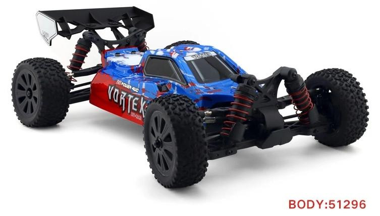 HSP Vortex PRO 1/10 Borstelloze Buggy 2,4 GHz Blauw