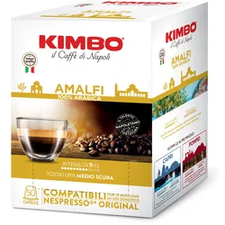 Kimbo Amalfi - Kapseln für Nespresso System 50 Stück