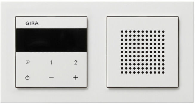 Gira Cadre haut-parleur radio encastrable IP E2 232029 (232029)