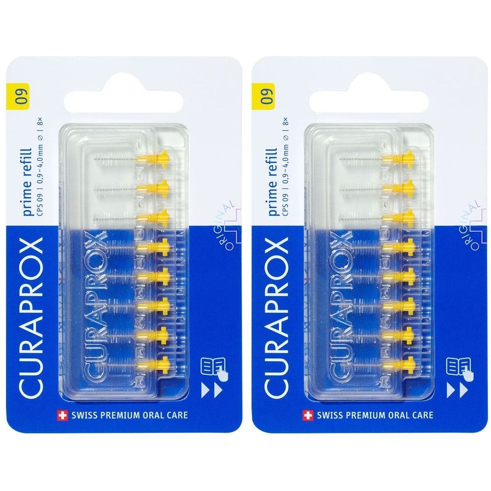 CURAPROx CPS 09 PRI Refill x2 2x8 St Zahnbürste