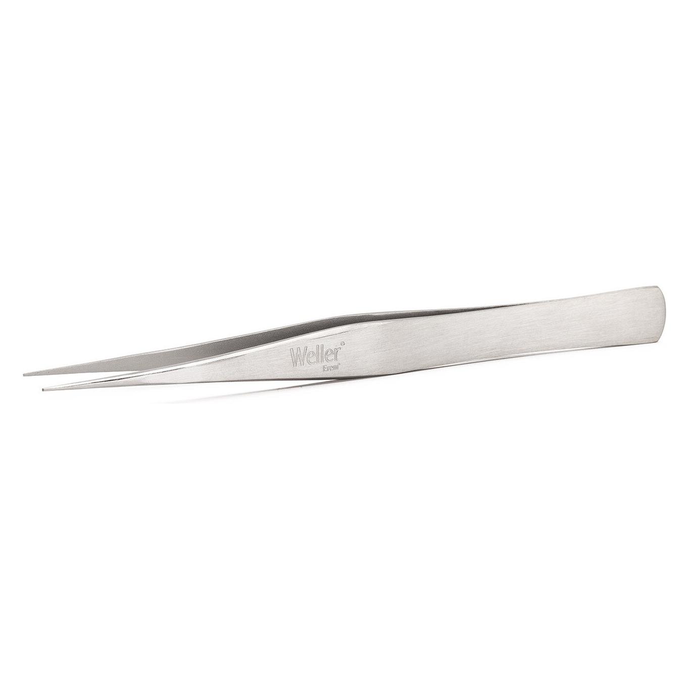 Weller Erem Präzisionspinzette Mit Feinen Spitzen, Spitz, Edelstahl 128mm (30111580)