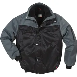 Pilotenjacke "4813" Icon Two Luxe - XS - schwarz/grau