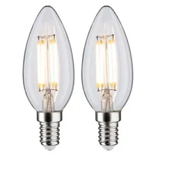 Paulmann 28788 Filament 230V LED Kerze E14 2x470lm 2x4,5W 2700K Klar