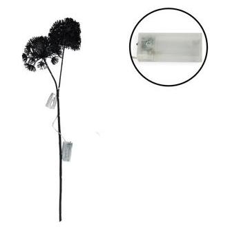 Künstliche Blume Countryfield Led Schwarz 75 Cm (52787825)