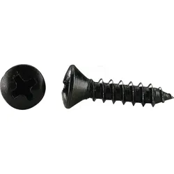 MON MZF-4019 - MONACOR Kreuzschlitz-Holzschrauben 100er-Pack