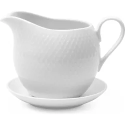 Rhombe Sauciere weiß