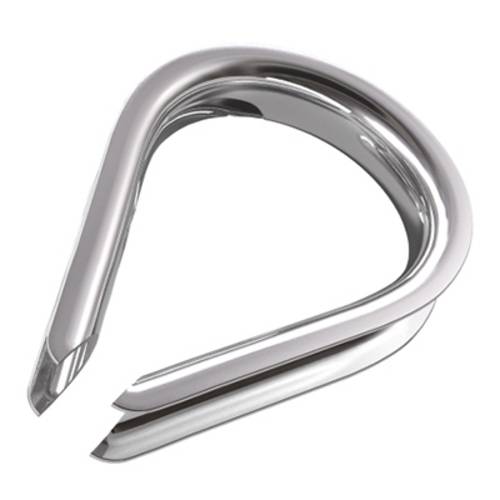 dörner + helmer 4916114 Kausche 6mm Edelstahl A2 20St.