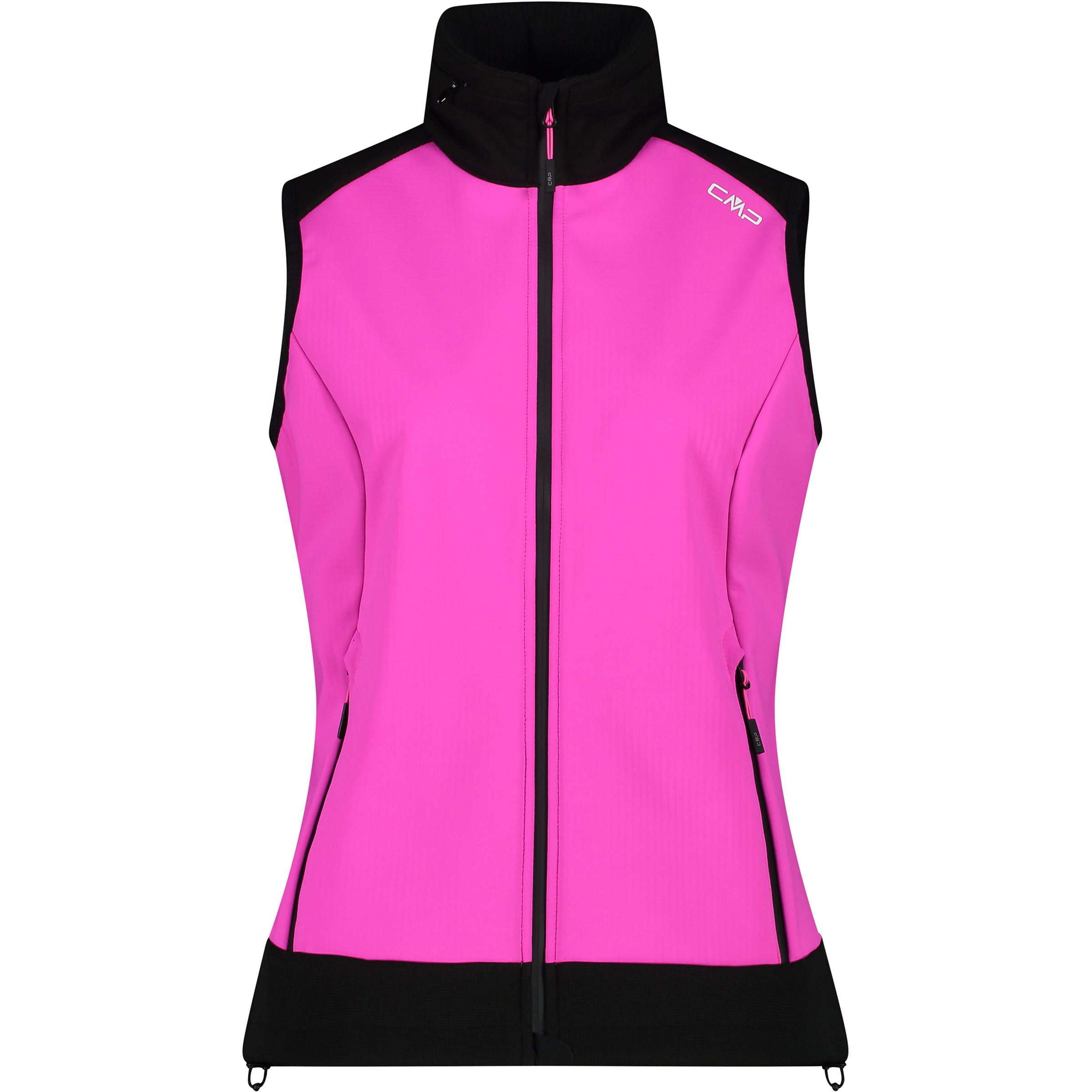 CMP Weste Damen Softshellwesten pink Größe XXS Camping Atmungsaktiv Wasserabweisend