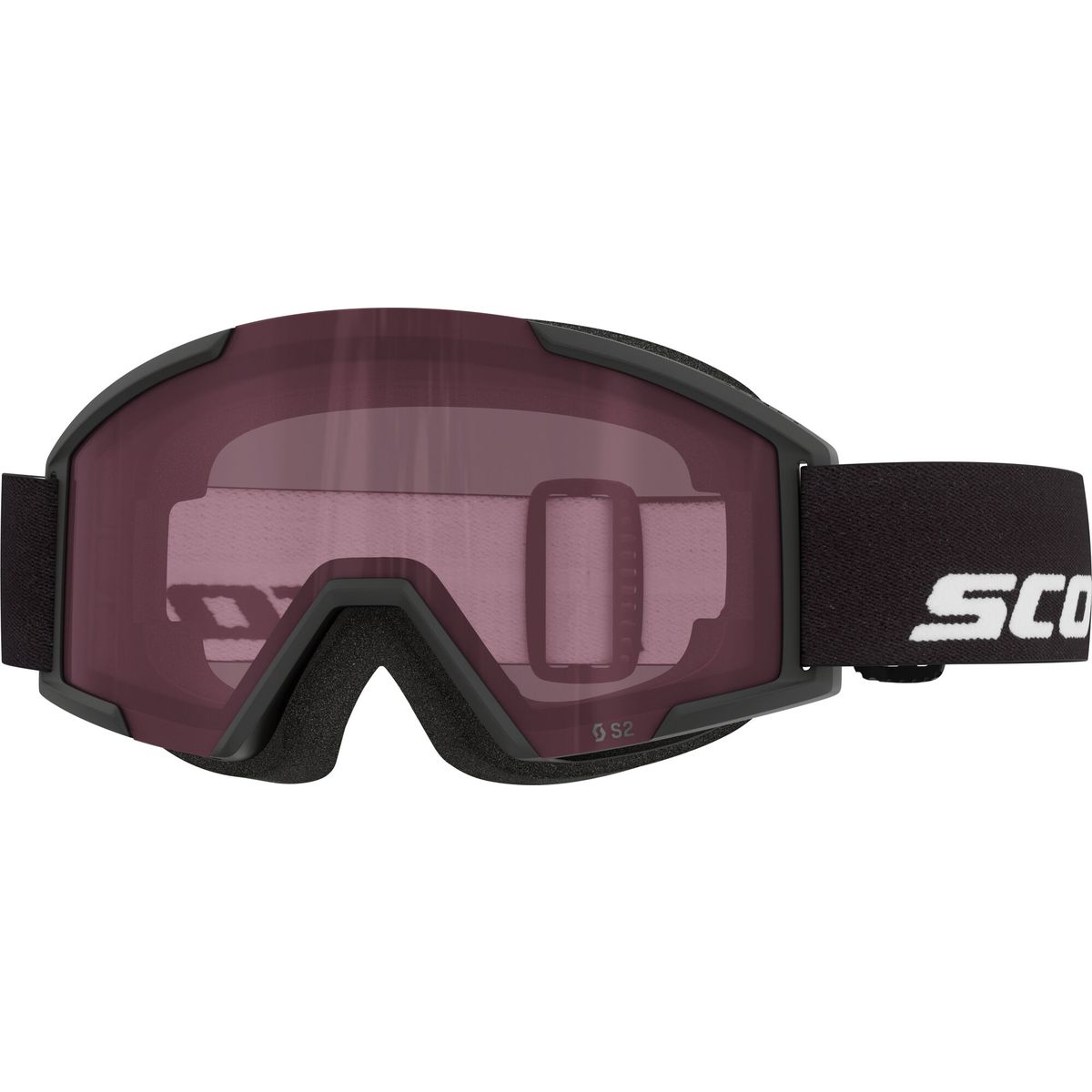 Scott Goggle Shield Junior black / rose s2 (0001) - 4262790001381
