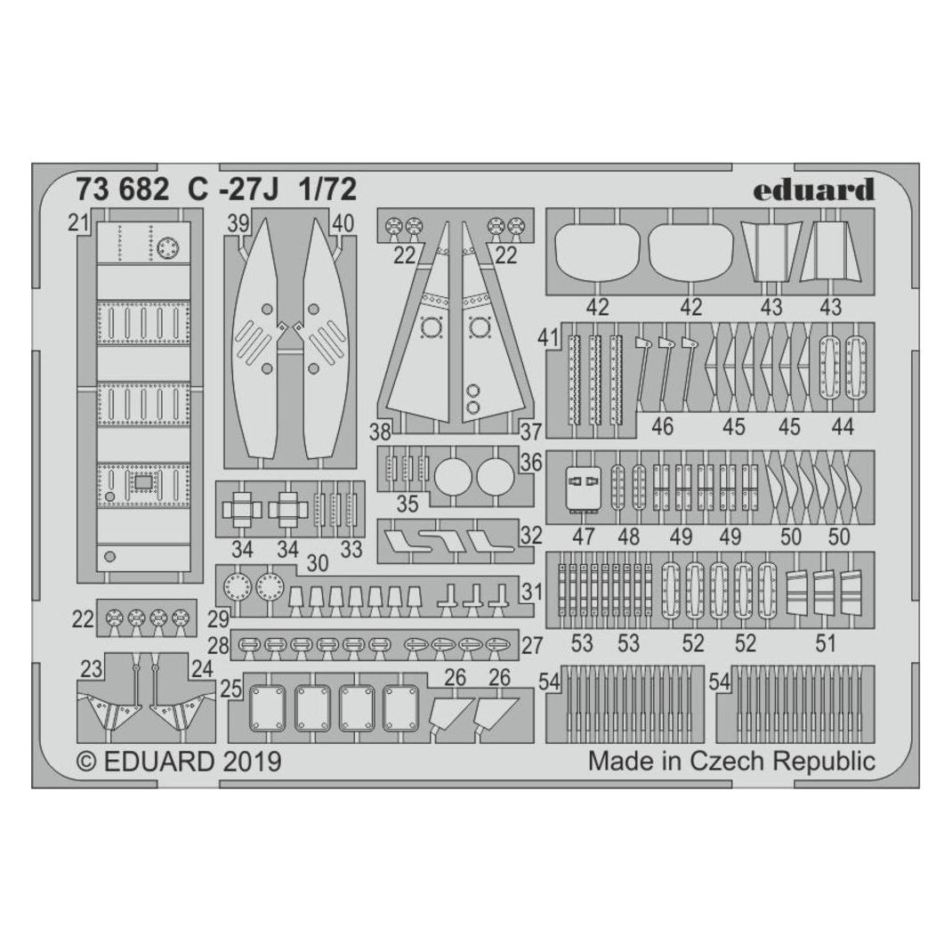 Eduard C-27J for Italeri (73682)