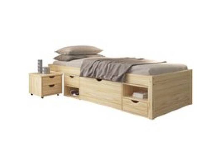 INTER LINK Lit en bois (nature, 90 x 200 cm)